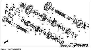 Ρουλεμάν κινητήρα Honda-thumb-1