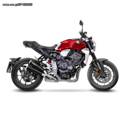 Leovince Tελικά Εξάτμισης GP Duals Black S.Steel Honda CB 1000 R Neo Sports Café 2018 - 2020