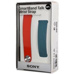 Sony SmartBand Talk Wrist Strap SWR310 S/M Red/Blue Ανταλλακτικό Λουράκι