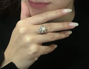 Δαχτυλιδι 18k με Μαργαριτάρι -thumb-9