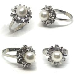 Δαχτυλιδι 18k με Μαργαριτάρι -thumb-19