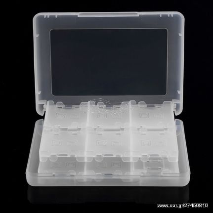 Game Card Case Holder Cartridge Box White 28 σε 1 - Nintendo DS - 3DS