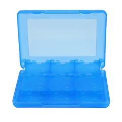 Game Card Case Holder Cartridge Box Blue 28 σε 1 - Nintendo DS - 3DS