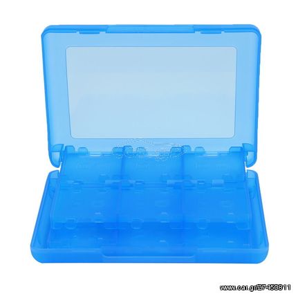 Game Card Case Holder Cartridge Box Blue 28 σε 1 - Nintendo DS - 3DS