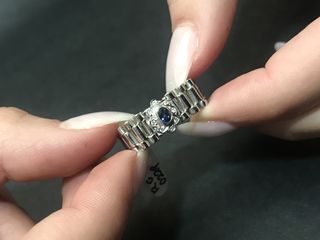 Δαχτυλιδι 18k με Ζαφείρι ROLEX-thumb-8