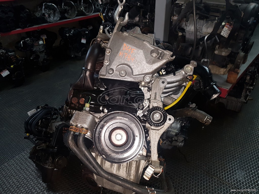 ΚΙΝΗΤΗΡΑΣ RENAULT CLIO-MODUS 1.2i (TURBO) TCe 16V D4F 2007-2012