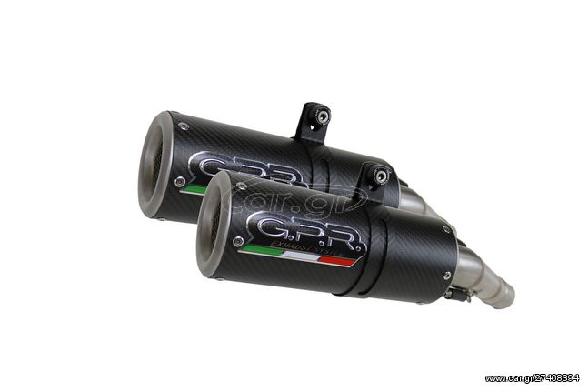 Gpr Εξατμίσεις Διπλά Τελικά M3 Carbon Honda VTR 1000 SP1 RC51 2000 - 2001  