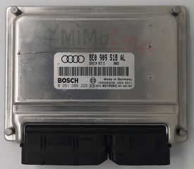 ECU AUDI A4 1.8 T 0261208228 - 8E0909518 AL ME7.5 PLUG & PLAY