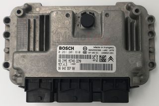 ECU PEUGEOT 307 1.6 Bosch 0261201610 - 9664255780 ME7.4.5