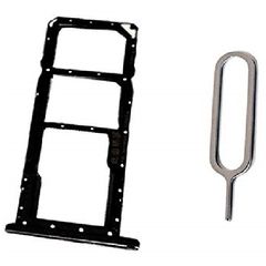 Βάση Κάρτας SIM Huawei Y7 2019 Μαύρο