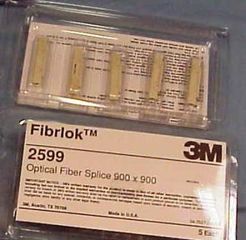 3Μ 2599 Fibrlok Συνδετήρες Οπτικών ινών & 3Μ 2500 Fibrlok εργαλείο μηχανικής εφαρμογής συνδετήρων Ο.Ι 
