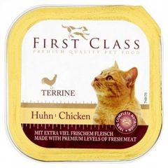 Δισκάκι First Class Cat Adult  με  Κοτόπουλο 100gr