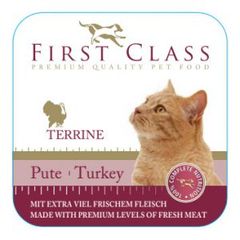 Δισκάκι First Class Cat Adult  με  Γαλοπούλα 100gr