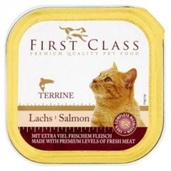 Δισκάκι First Class Cat Adult  με  Σολομός 100gr