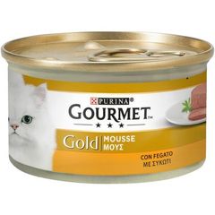 Υγρή Τροφή για Ενήλικες Γάτες Purina Gourmet Gold Μους με Συκώτι 85 gr