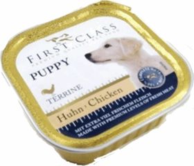 Δισκάκι First Class Puppy  με Γεύση Κοτόπουλο 150gr