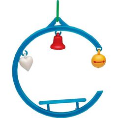 Πλαστική Κούνια Πτηνών Copele Διαστάσεις:13x2x12cm