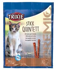 Λιχουδιά Trixie Premio Stick Quintett  Λαχταριστό Stick με Αρνί & Γαλοπούλα 5 Sticks x 5gr