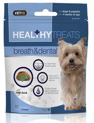 Λιχουδιά Healthy Treats  Breath & Dental για Σκύλους & Κουτάβια 70gr