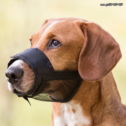 Φίμωτρο Trixie Muzzle Net Insert Medium / Περ. Εσωτ. Ρύγχους 19-26cm / Μήκος στο επάνω μέρος της μουσούδας: 4.6cm