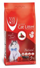 Άμμος Van Cat Natural Clumping  Χωρίς Άρωμα 5Kg