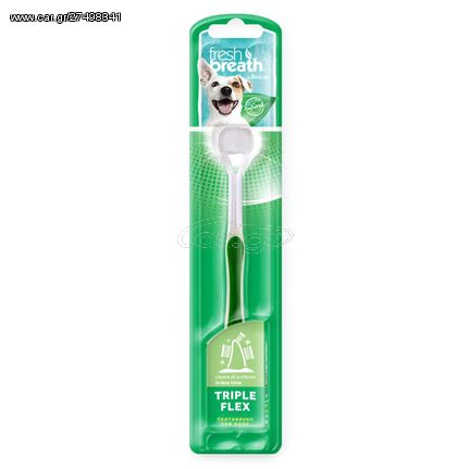 Tropiclean Fresh Breath Brushes & Toys  Οδοντόβουρτσα Tripple Flex, Medium/Large