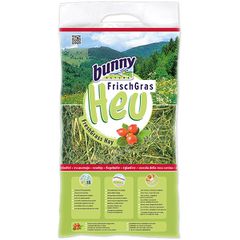 Χόρτο Bunny Nature Fresh Grass Hay & Άνθη Άγριου Τριαντάφυλλου 500gr