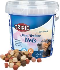 Λιχουδιά Μαλακές Μπουκίτσες Trixie Soft Snack Mini Trainer Dots με Σολομό  500gr