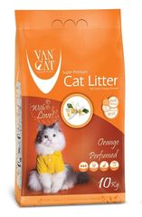 Άμμος Van Cat Orange Clumping  με Άρωμα Πορτοκάλι 10Kg