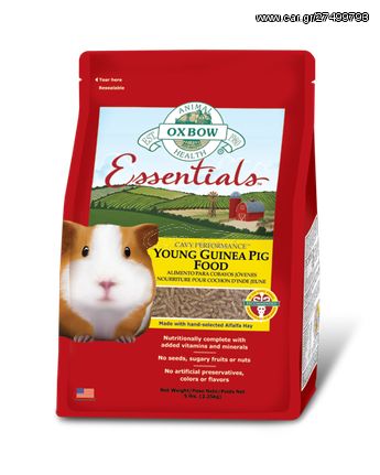 Πλήρης Τροφή Oxbow  Junior Guinea Pig 2.27kgr