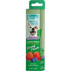 Tropiclean Fresh Breath Clean Teeth Gel Οδοντικού Καθαρισμού  με Γεύση Μούρων, 59ml