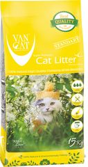 Άμμος Van Cat Natural Big Cats Clumping  Χωρίς Άρωμα 15kgr