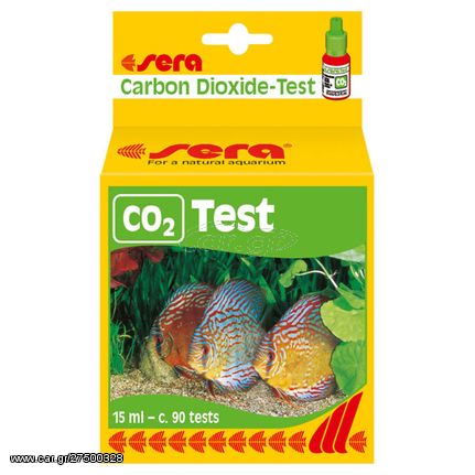 Test Ενυδρείου Sera  Co2 Longterm Test 15 ml