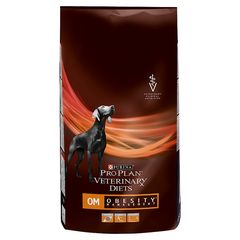 Ξηρά Τροφή Purina Veterinary Diets Om Obesity Management πλήρης κτηνιατρική δίαιτα με υψηλά επίπεδα πρωτεϊνών κλινικά αποδεδειγμένα αποτελεσματική στην απώλεια βάρους σε παχύσαρκους σκύλους 3kgr