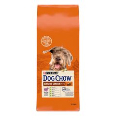 Ξηρά Τροφή Purina Tonus/Dog Chow Mature Senior Dog για Ενήλικους Σκύλους Ώριμης Ηλικίας, 5-9 ετών Πλούσια σε Αρνί 14kgr