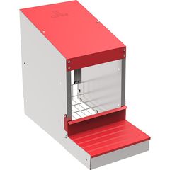 Γαλβανιζέ Φωλιά Ωοτοκίας Πουλερικών Copele, Λευκό 1 Τμήμα, Διαστάσεις: 26x50xh44cm