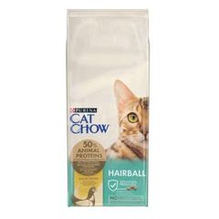 Ξηρά Τροφή Purina Cat Chow Hairball Control Ειδικά σχεδιασμένη για απομάκρυνση τριχών από το στομάχι Πλούσια σε Κοτόπουλο 15kgr