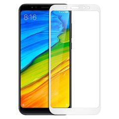 3D Tempered Glass Full Cover & Full Glue για Xiaomi Redmi Note 5/Note 5 Pro - Λευκό