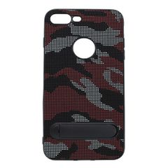 Θήκη πλαστική με σχέδιο Army με δυνατότητα Stand για iPhone 7 Plus / 8 Plus - σχέδιο 2
