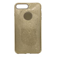 Θήκη TPU με αποσπώμενο ανάγλυφο σχέδιο για iPhone 7 Plus / 8 Plus - Χρυσό