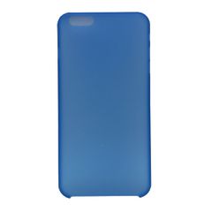 Θήκη πλαστική ημιδιαφανή με mat πλάτη για iPhone 6/6S Plus - Μπλε