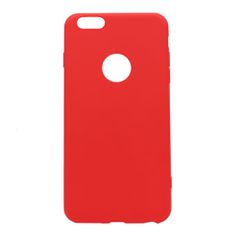 Θήκη σιλικόνης TPU Ultra Thin για iPhone 6/6S Plus - κόκκινο