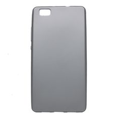 Θήκη σιλικόνης TPU Gel Ultra Thin mat για Huawei P8 Lite - Ασημί