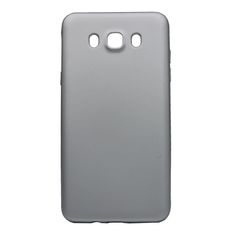 Θήκη σιλικόνης TPU Gel Ultra Thin mat για Samsung J7 2016 - ασημί