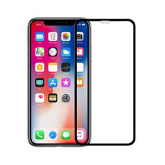 3D Tempered Glass Full Cover & Full Glue για iPhone XR- μαύρο