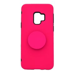 Θήκη ενισχυμένη Tough Armor με Pop Socket για Samsung S9 - ροζ