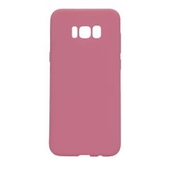 Θήκη σιλικόνης TPU Ultra Slim 0.3mm soft mat για Samsung S8 Plus - ροζ