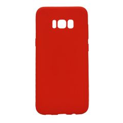 Θήκη σιλικόνης TPU Ultra Slim 0.3mm soft mat για Samsung S8 Plus - κόκκινο