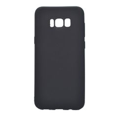 Θήκη σιλικόνης TPU Ultra Slim 0.3mm soft mat για Samsung S8 Plus - μαύρο