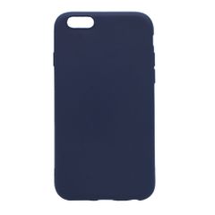 Θήκη σιλικόνης TPU Ultra Slim 0.3mm soft mat για iPhone 6/6s - σκούρο μπλε